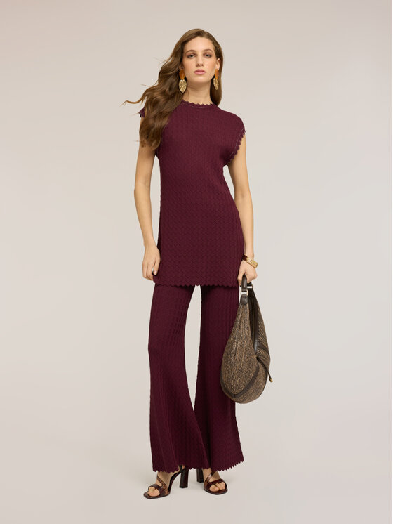 Motivi Motivi Maglione M188W003890N036 Bordeaux Regular Fit