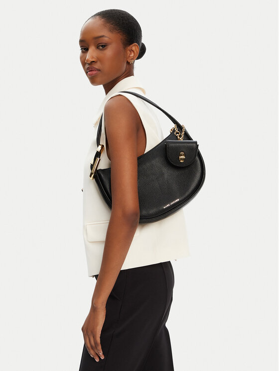 Marc Jacobs Marc Jacobs Τσάντα The Dual Hobo Bag 2S5HSH005H02 Μαύρο