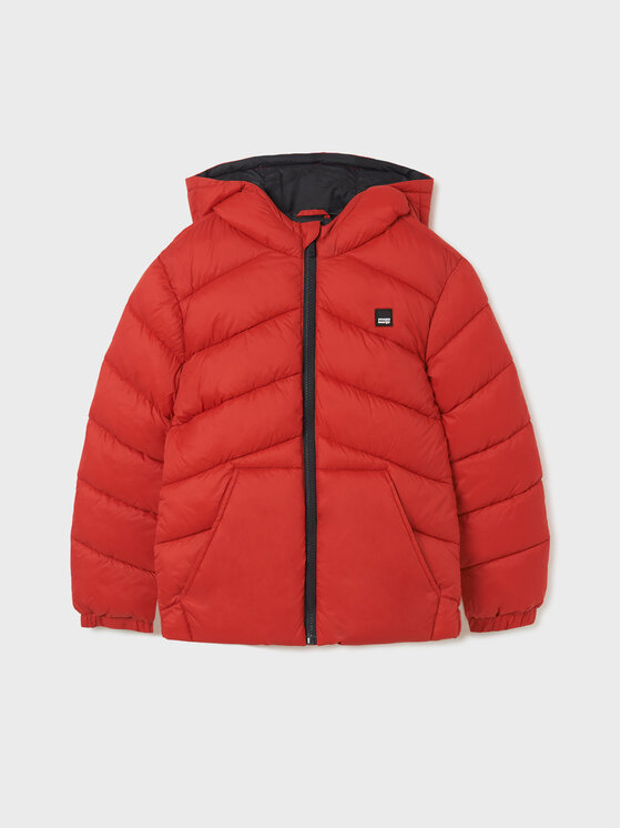 Mayoral Mayoral Kurtka zimowa 7462 Czerwony Regular Fit
