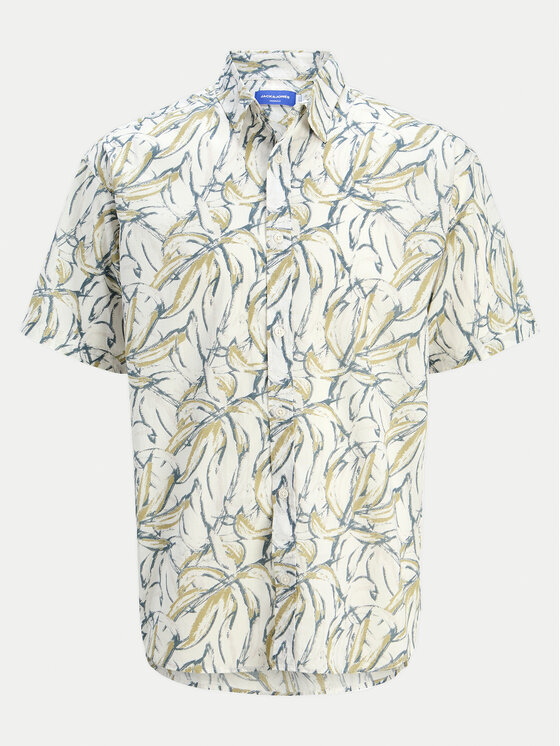 Jack&Jones Jack&Jones Srajca Joshua 12271089 Écru Wide Fit