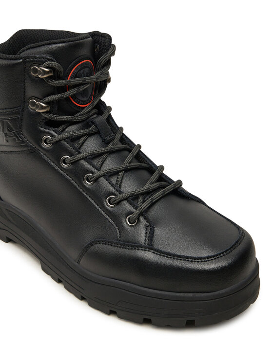 Napapijri Napapijri Schnürstiefeletten Herb NP0A4ILN Schwarz