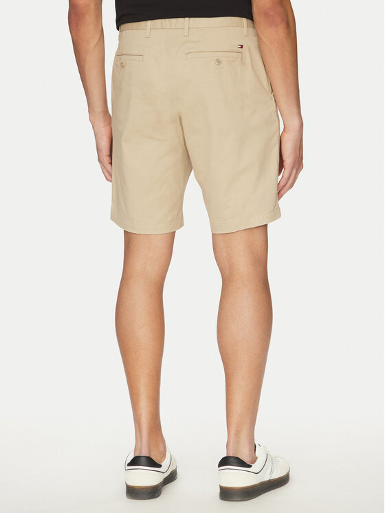 Tommy Hilfiger Tommy Hilfiger Шорти з тканини Harlem MW0MW23568 Бежевий Regular Fit