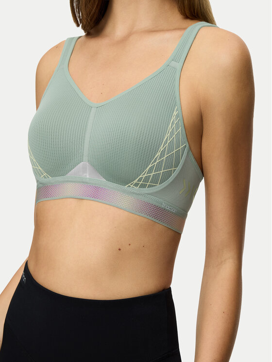 Triumph Triumph Biustonosz sportowy Triaction Cardio Flow 10205923 Zielony