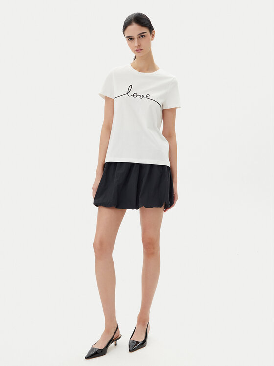 ONLY ONLY Spódnica mini Lia 15350112 Czarny Regular Fit