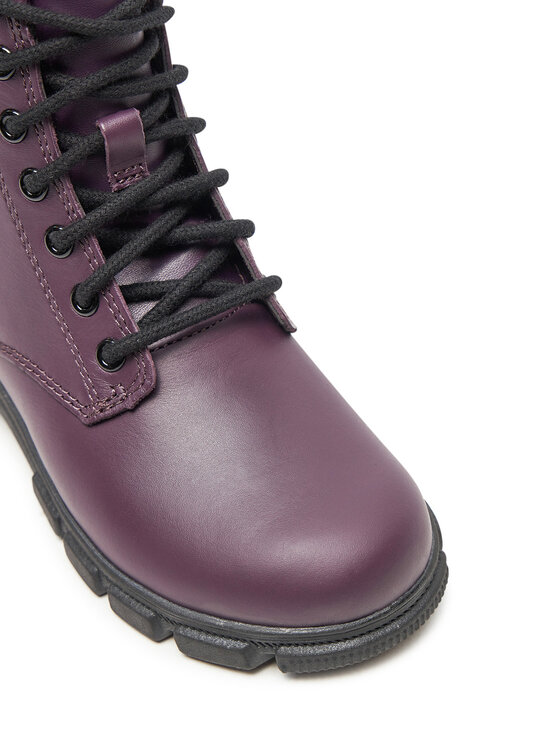 Clarks Clarks Kozaki Evyn Charm O. 26179029 Fioletowy