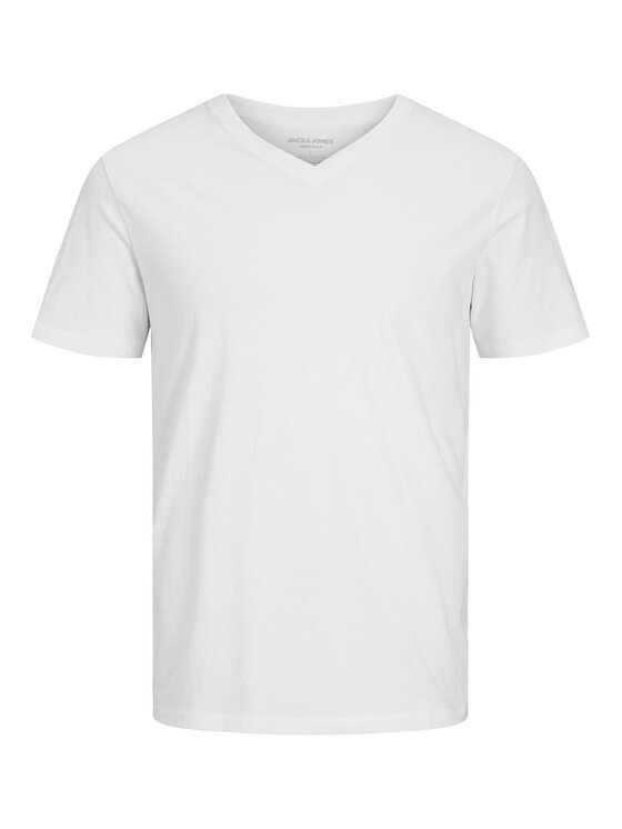 Jack & Jones Jack & Jones Tricou Basic 12156102 Alb Standard Fit