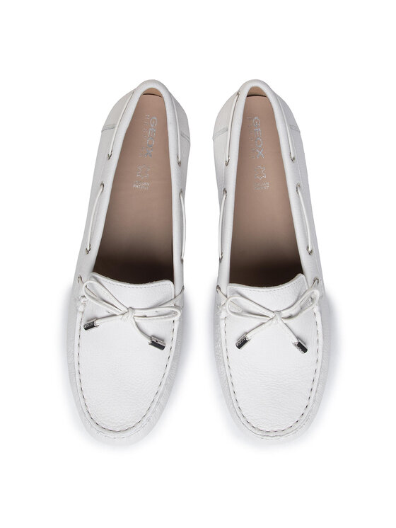 Geox Geox Μοκασίνια D Leelyan A D724RA 00046 C1000 Λευκό