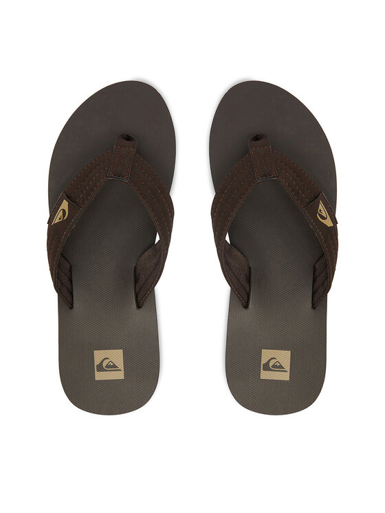 Quiksilver Quiksilver Japonki EO-DUNE CQ10036MGG Brązowy ciemny