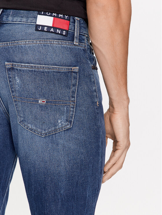 Tommy Jeans Tommy Jeans Jeans Dad DM0DM16654 Dunkelblau Tapered Fit