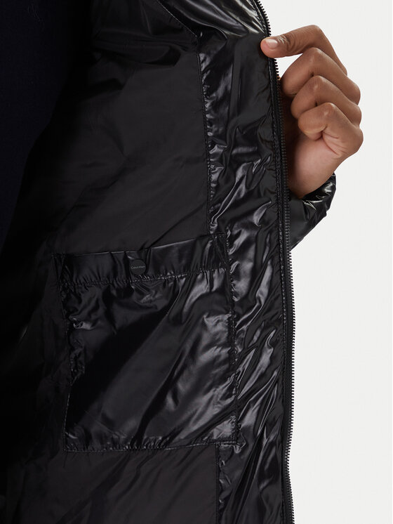 Calvin Klein Calvin Klein Télikabát LV04LD539G Fekete Regular Fit