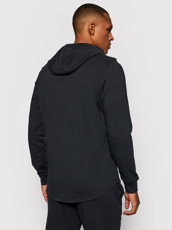 Under Armour Under Armour Bluza Rival Terry Big Logo 1361559 Czarny Loose Fit