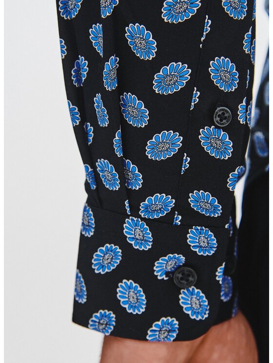 Pako Lorente Pako Lorente Koszula P25WF-1X-005 Granatowy Slim Fit