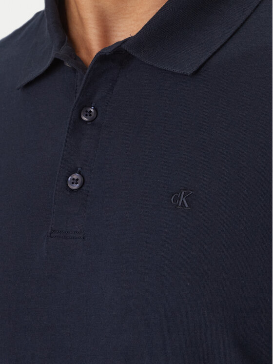 Calvin Klein Jeans Calvin Klein Jeans Pólóing Classic Monogram LV04RD255G Sötétkék Regular Fit
