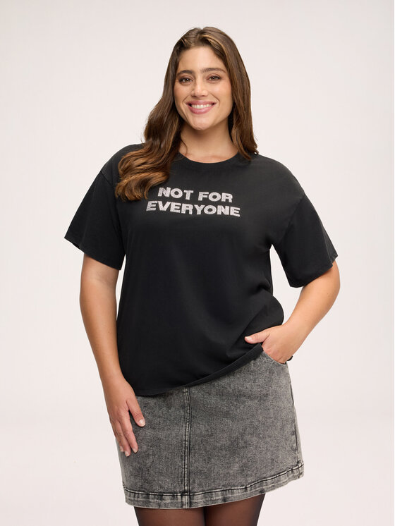 Fiorella Rubino Fiorella Rubino T-shirt G014L009403N033 Nero Over Fit