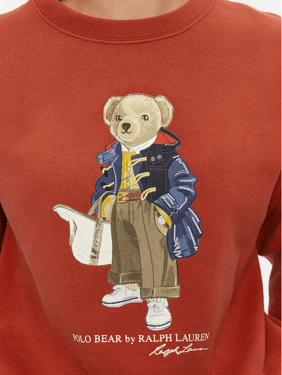 Polo Ralph Lauren Polo Ralph Lauren Felpa 211910127001 Rosso Regular Fit