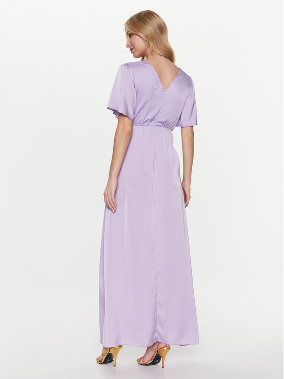 Rinascimento Rinascimento Kokteilinė suknelė CFC0112815003 Violetinė Regular Fit