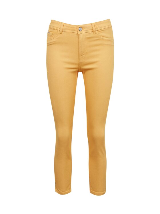 Orsay Orsay Jeansy 359235242000__42 Pomarańczowy Skinny Fit