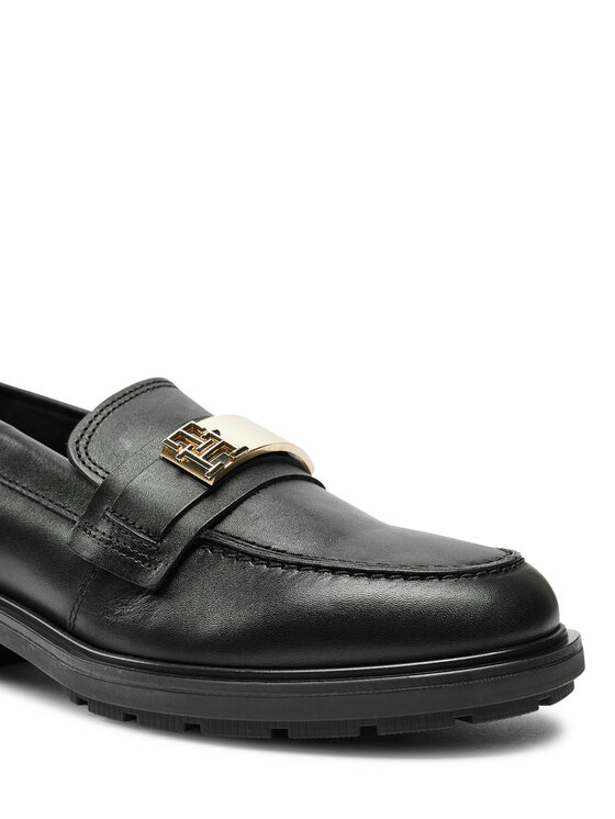 Tommy Hilfiger Tommy Hilfiger Loaferice FW0FW08257 Crna