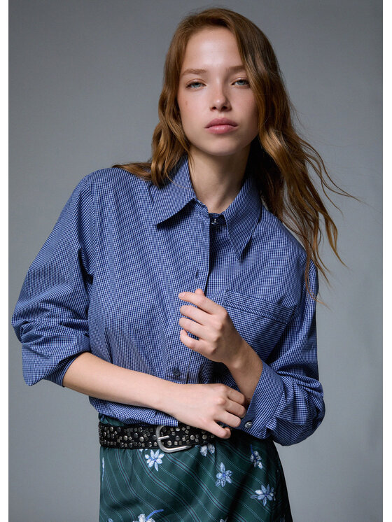 Liu Jo Liu Jo Camicia WF6269T740AL9571 Azzurro chiaro Regular Fit