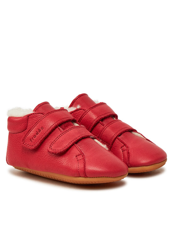 Froddo Froddo Auliniai batai Prewalkers Furry G1130013-6 S Raudona