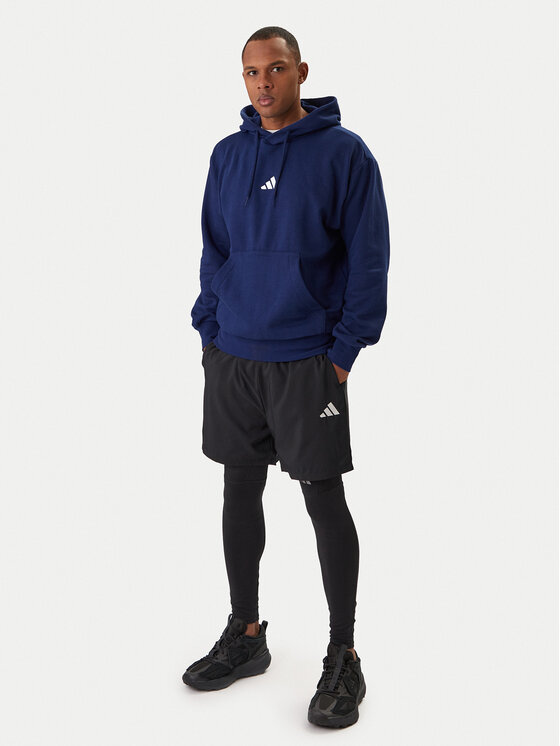 adidas adidas Bluza Essentials Feel Cozy JE3810 Granatowy Regular Fit