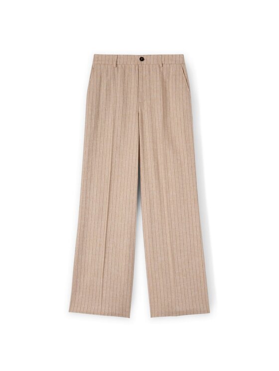 Motivi Motivi Pantaloni di tessuto P232Q203896N0R2 Écru Over Fit