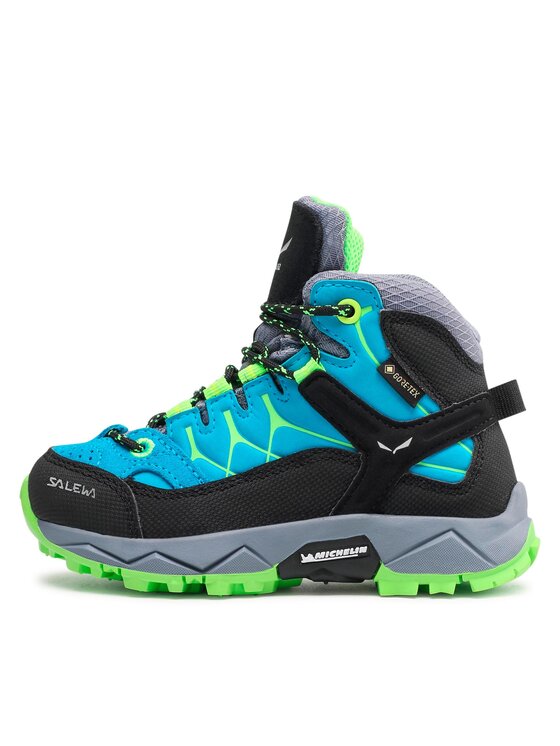 Salewa Salewa Scarpe da trekking Jr Alp Trainer Mid Gtx GORE-TEX 8375 Blu