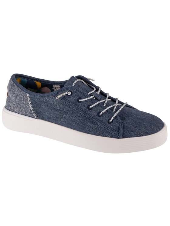 Hey Dude Hey Dude Sneakersy Hey Dude Craft Linen Granatowy