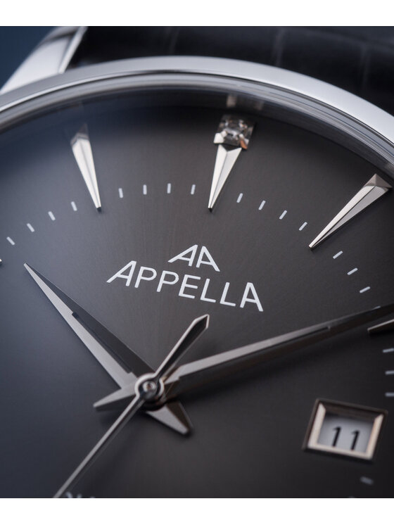 Appella Appella Zegarek L12003.5296DQ Czarny