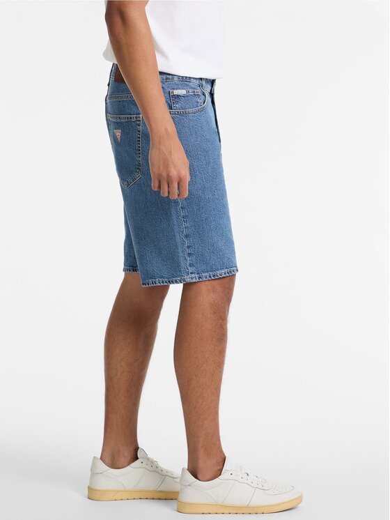 Guess Guess Šortky 174809 Modrá Bermuda Fit
