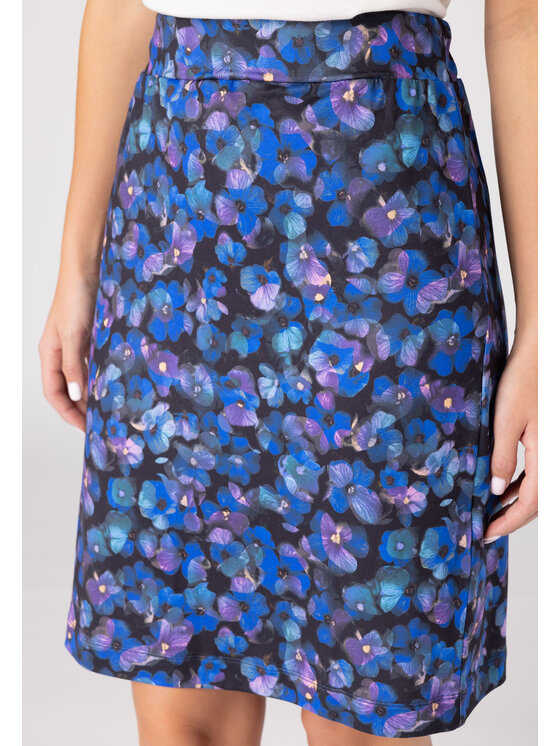 QUIOSQUE QUIOSQUE Sukně QUIOSQUE 7VD002811 Modrá Regular Fit