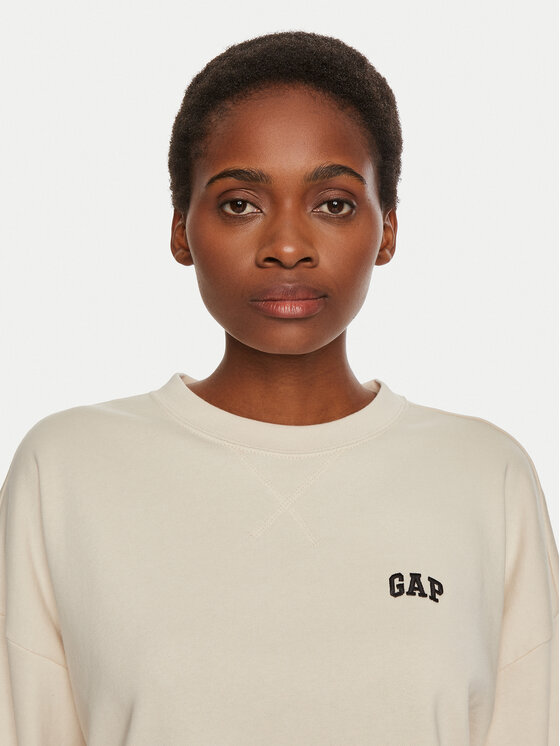 Gap Gap Pulóver 476351-01 Bézs Regular Fit