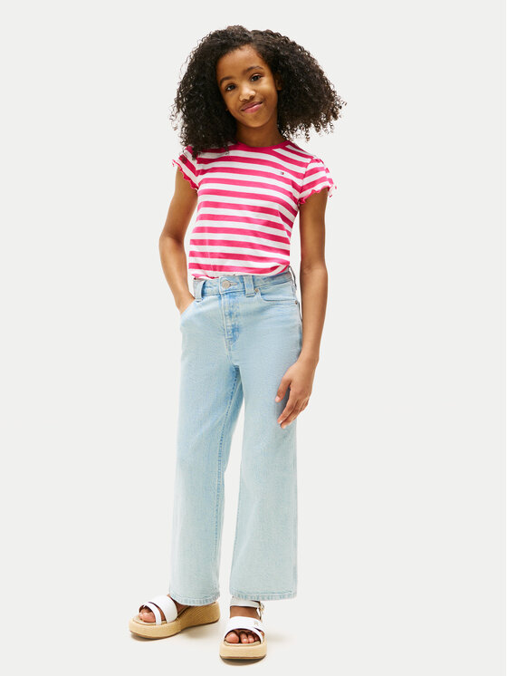 Tommy Hilfiger Tommy Hilfiger T-shirt Essential KG0KG08744 Rosa Regular Fit