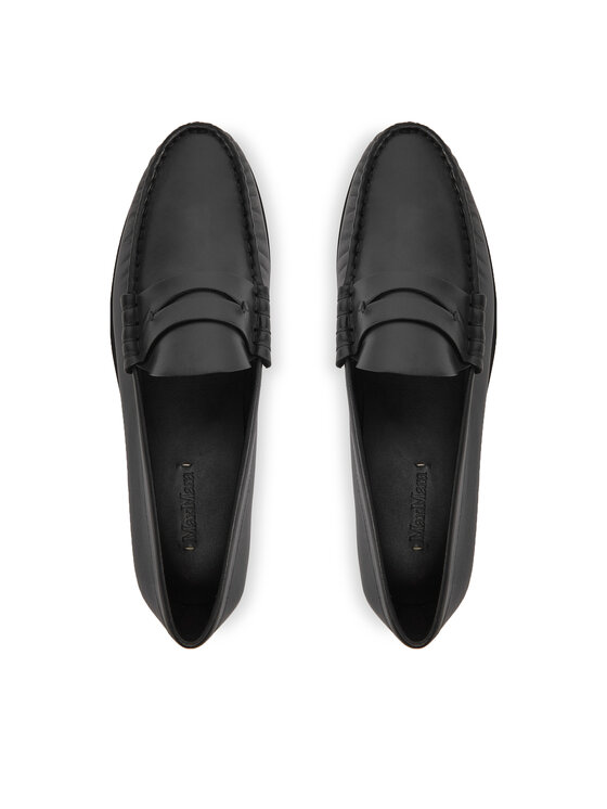 Max Mara Max Mara Mokasyny 2514521131600 Czarny