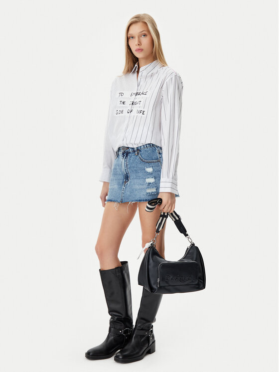 Desigual Desigual Τσάντα Mayari 24WAXP97 Μαύρο