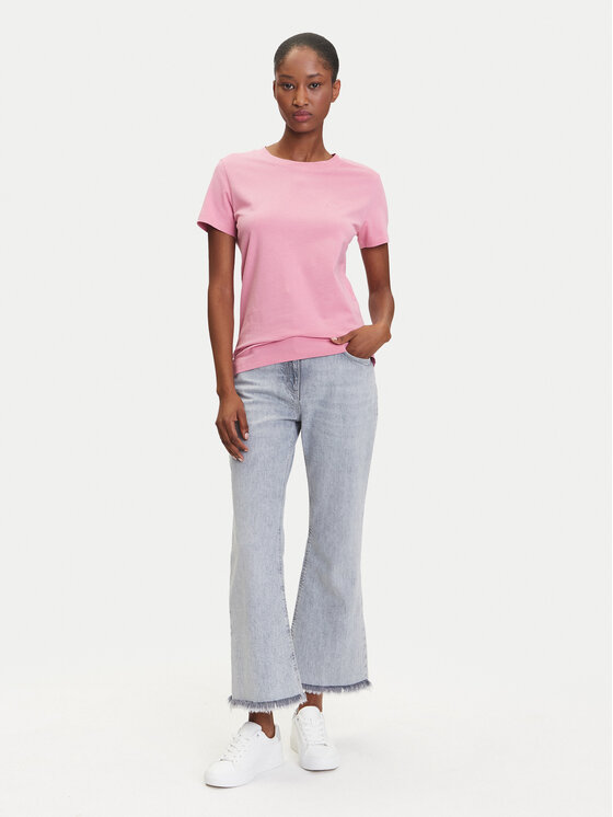 BOSS BOSS T-Shirt C_Esogo_1 50506973 Růžová Slim Fit