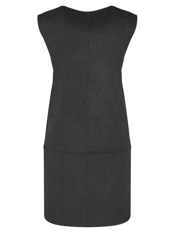 Calvin Klein Calvin Klein Sukienka dzianinowa LV044D017G Szary Relaxed Fit