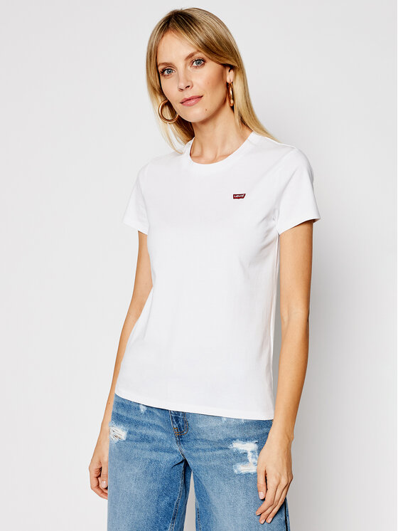 Levi's® Levi's® Тишърт Perfect Tee 39185-0006 Бял Regular Fit