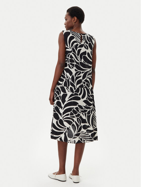 Olsen Olsen Rochie de zi 13002001 Negru Regular Fit