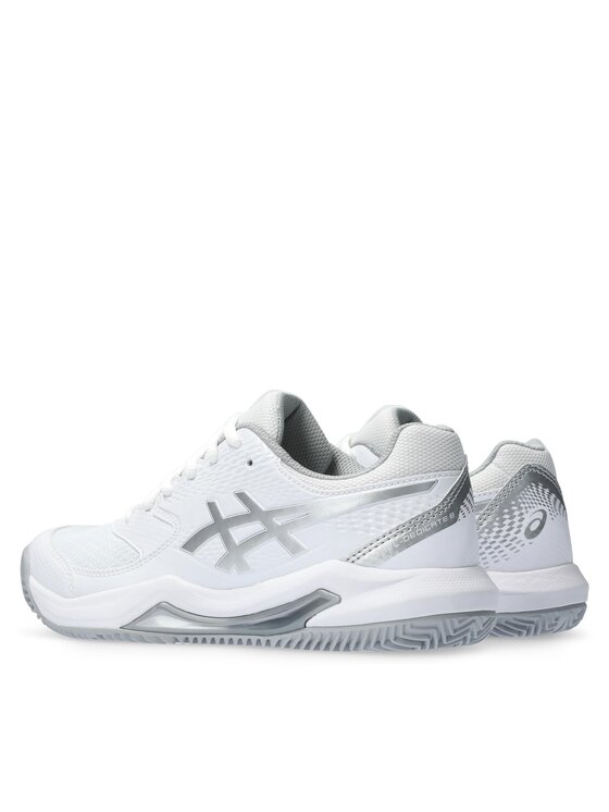 Asics Asics Obuća za tenis Gel-Dedicate 8 Clay 1042A255 Bijela