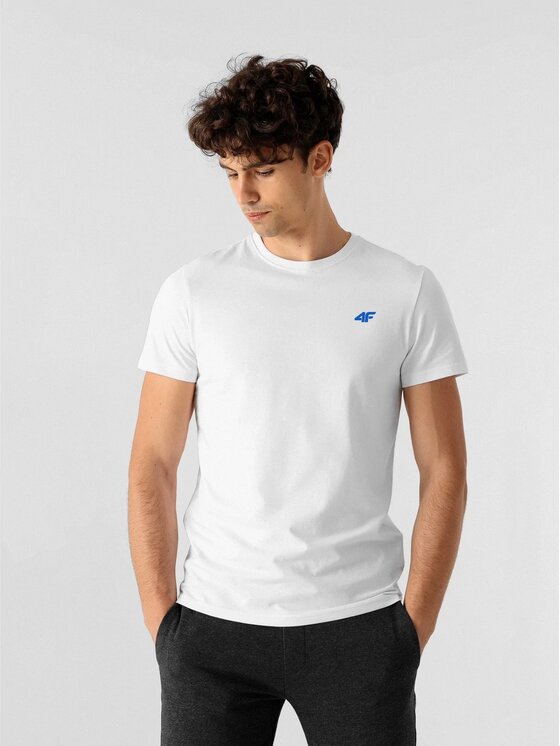 4F 4F T-Shirt 4FWSS24 TTSHM1895 3pak 91S MULTIKOLOR 1 XL Kolorowy Regular Fit