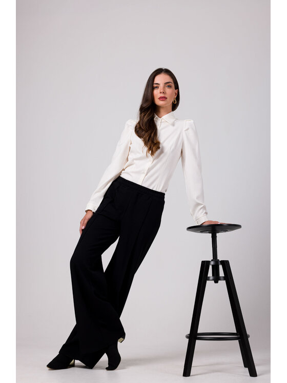 BeWear BeWear Dámské kalhoty B275 Černá Modern Fit