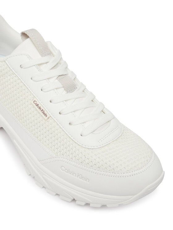 Calvin Klein Calvin Klein Sneakersy Hike Runner Laceup Mesh HM0HM02240 Biela