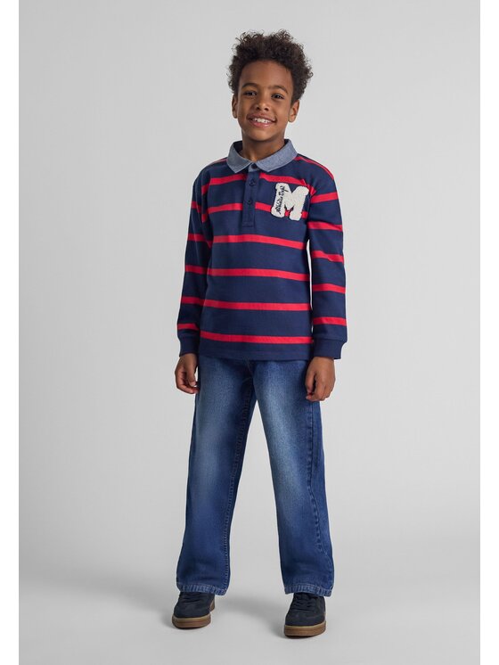 minoti minoti Jeansy 27JEAN50 Granatowy Relaxed Fit