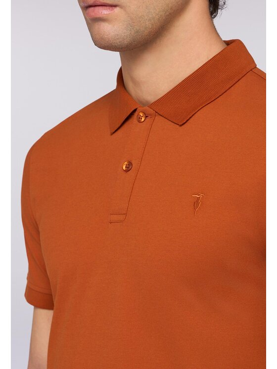 Trussardi Trussardi T-shirt G5008000025N037 Rosso Slim Fit