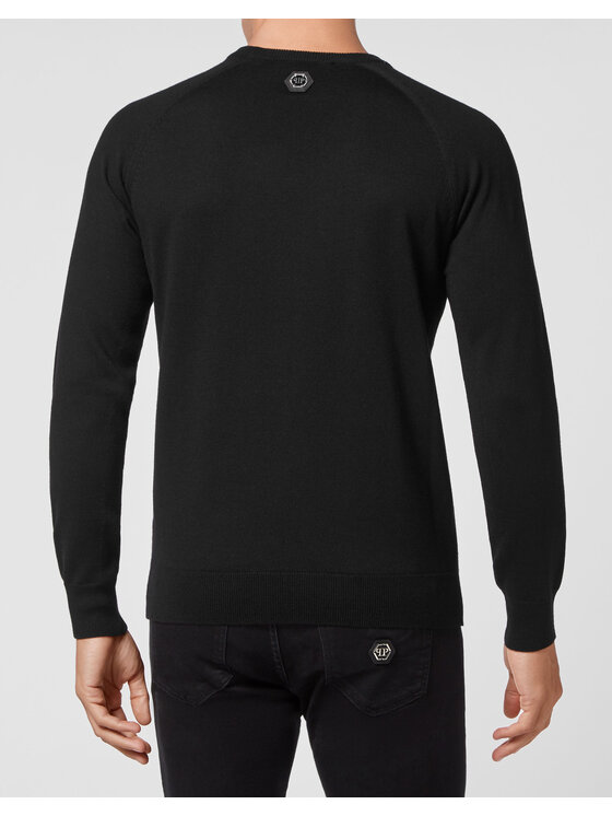 PHILIPP PLEIN PHILIPP PLEIN Longsleeve 2751 Nero Regular Fit