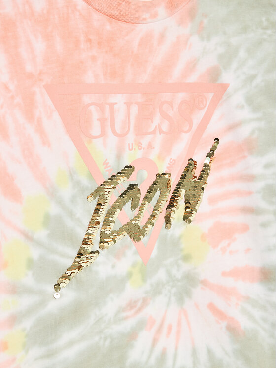 Guess Guess T-shirt J3GI14 K8HM3 Multicolore Regular Fit