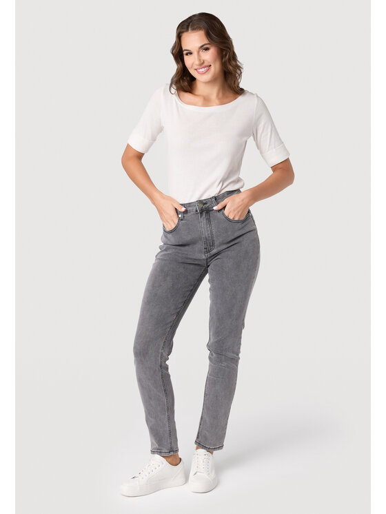 QUIOSQUE QUIOSQUE Džínsy Quiosque 3VD001202 Sivá Regular Fit