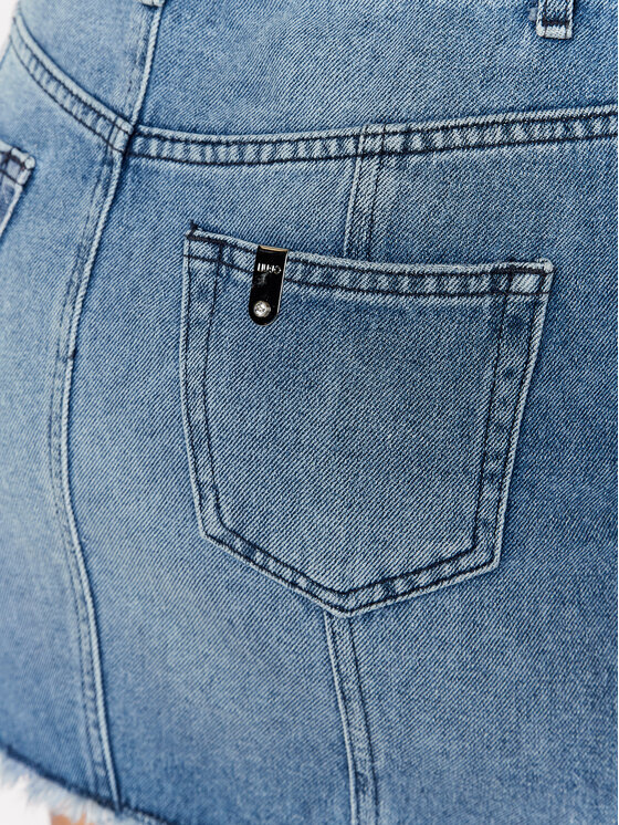 Gonna di jeans UA2155 D4622 Blu Regular Fit
