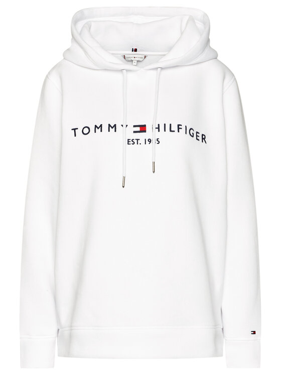 Tommy Hilfiger Tommy Hilfiger Світшот Ess WW0WW26410 Білий Regular Fit